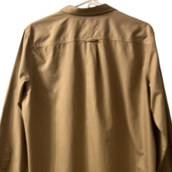 J. Crew Khaki Military Style Utility Shirt NWOT - Picture 7 of 11